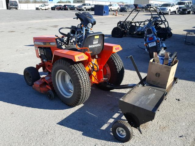 B1LL0SALE - 2000 INGERSOLL-RAND RIDING MOW ORANGE photo 3