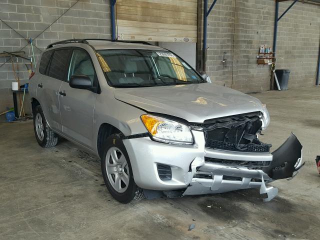 2T3ZF4DV6AW045430 - 2010 TOYOTA RAV4 SILVER photo 1