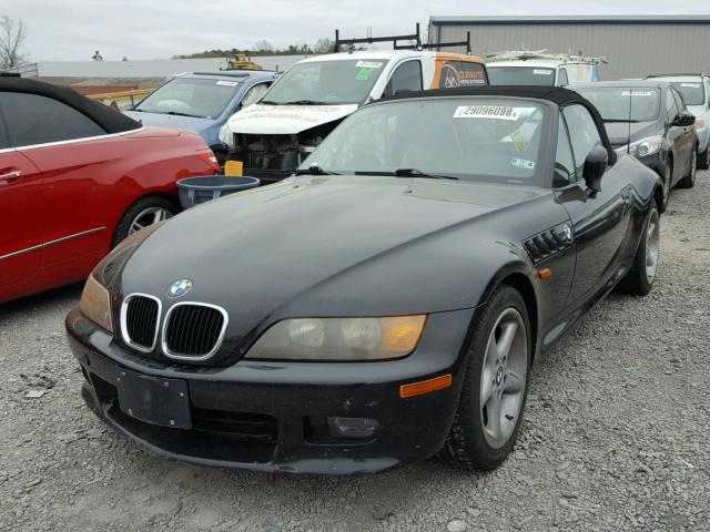 4USCJ3337WLC14697 - 1998 BMW Z3 2.8 BLACK photo 2