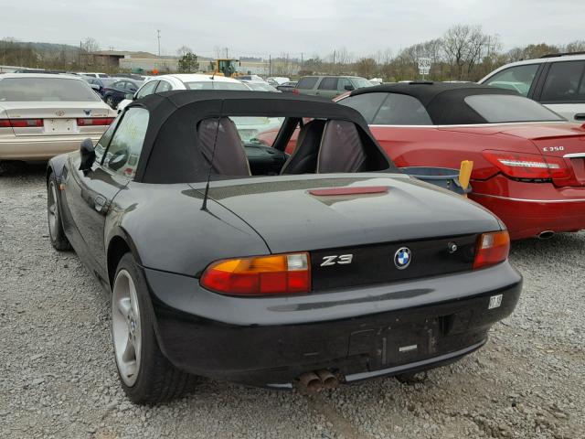 4USCJ3337WLC14697 - 1998 BMW Z3 2.8 BLACK photo 3