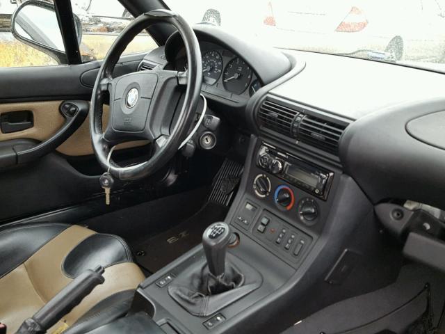 4USCJ3337WLC14697 - 1998 BMW Z3 2.8 BLACK photo 9