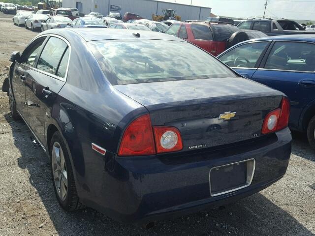 1G1ZH57B484307415 - 2008 CHEVROLET MALIBU 1LT 蓝色 照片 3
