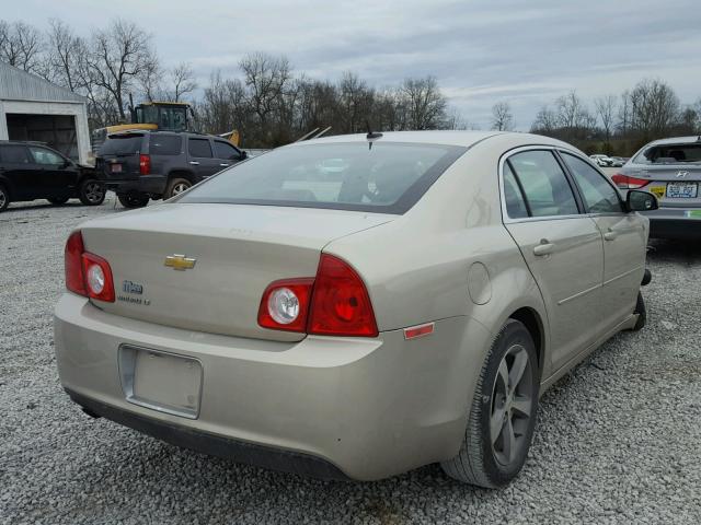 1G1ZC5E15BF290662 - 2011 CHEVROLET MALIBU 1LT 米色 照片 4