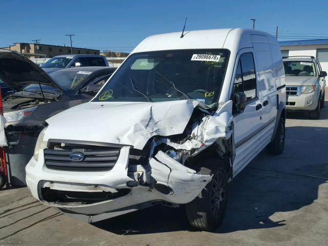 NM0LS7DN5AT034485 - 2010 FORD TRANSIT CO WHITE photo 2