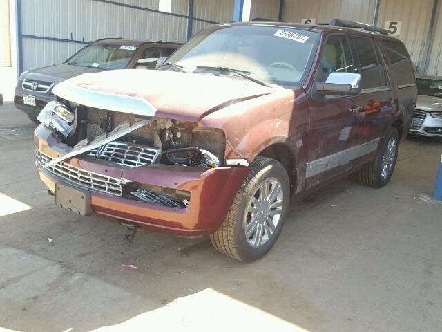 5LMJJ2J50AEJ08882 - 2010 LINCOLN NAVIGATOR მუქწითელი ფოტო 2