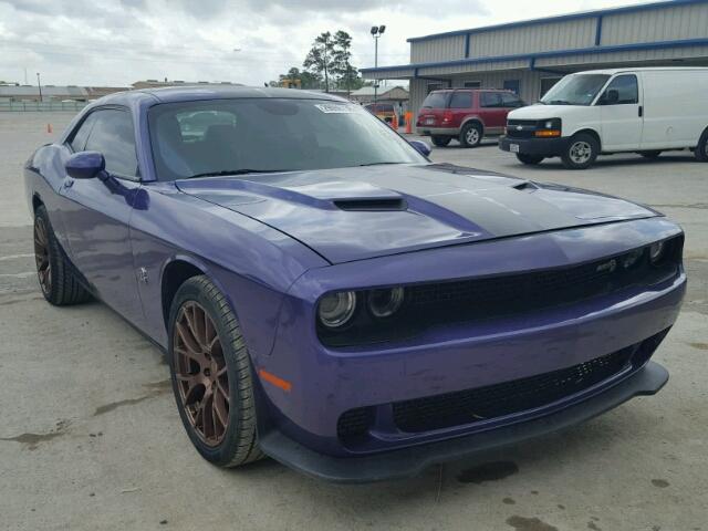 2C3CDZAG3GH153869 - 2016 DODGE CHALLENGER PURPLE photo 1