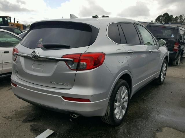 LRBFXESX1GD168907 - 2016 BUICK ENVISION P SILVER photo 4