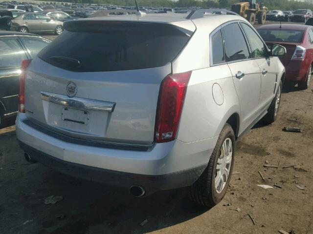 3GYFNGEY9BS617504 - 2011 CADILLAC SRX SILVER photo 4