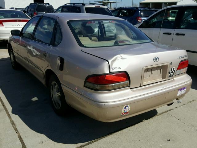 4T1BF12B7TU081468 - 1996 TOYOTA AVALON XL GOLD photo 3