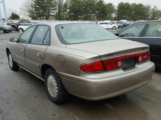 2G4WY55J621189421 - 2002 BUICK CENTURY LI TAN photo 3