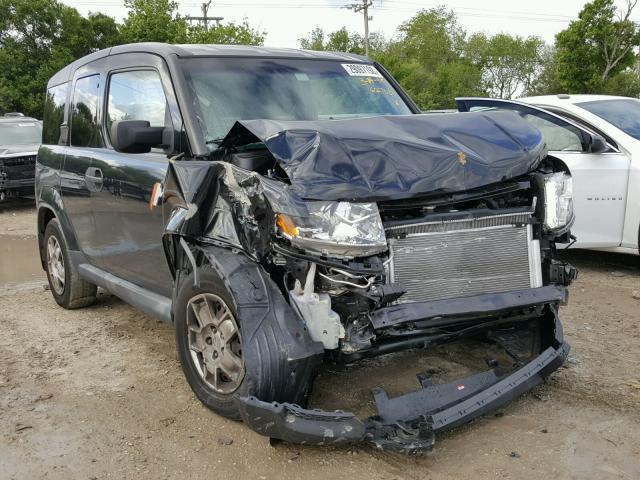 5J6YH18309L003857 - 2009 HONDA ELEMENT LX BLACK photo 1