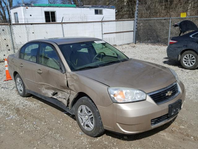 1G1ZS51F36F281694 - 2006 CHEVROLET MALIBU LS GOLD photo 1