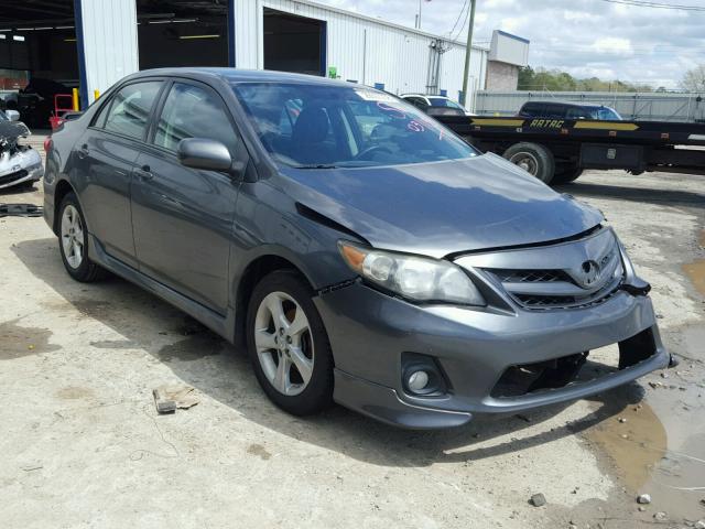 2T1BU4EE4BC612994 - 2011 TOYOTA COROLLA S CHARCOAL photo 1