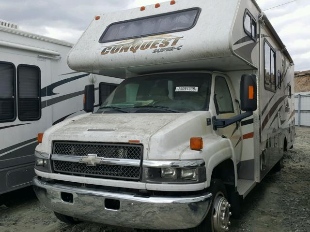 1GBE5U1G48F404930 - 2008 CHEVROLET C4500 C4U0 CREAM photo 2