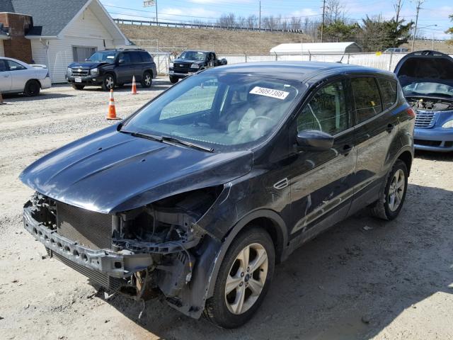 1FMCU0GX2DUB37729 - 2013 FORD ESCAPE SE BLACK photo 2