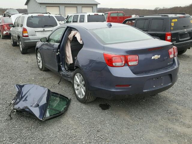 1G11E5SA3DF189652 - 2013 CHEVROLET MALIBU 2LT BLUE photo 3