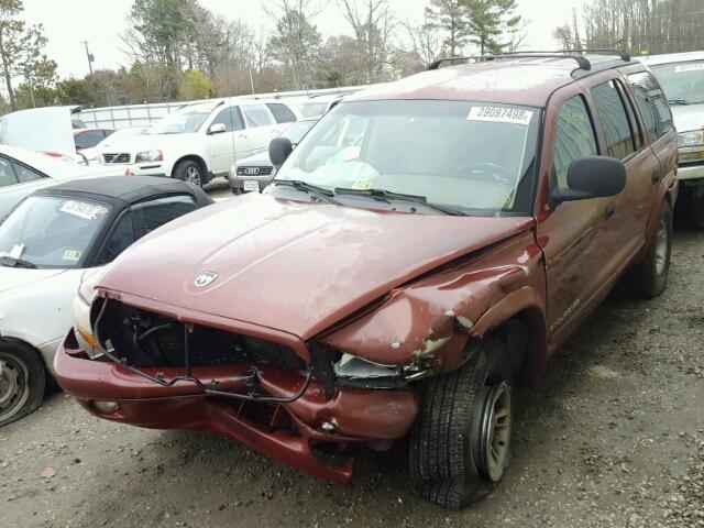 1B4HS28Y4XF699091 - 1999 DODGE DURANGO RED photo 2