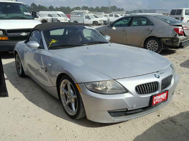 4USBU53536LX00808 - 2006 BMW Z4 3.0SI SILVER photo 1