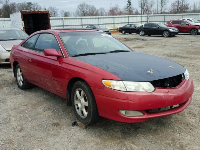 2T1CF22PX2C591447 - 2002 TOYOTA CAMRY SOLA RED photo 1