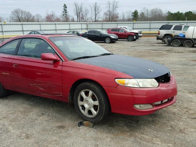 2T1CF22PX2C591447 - 2002 TOYOTA CAMRY SOLA RED photo 9