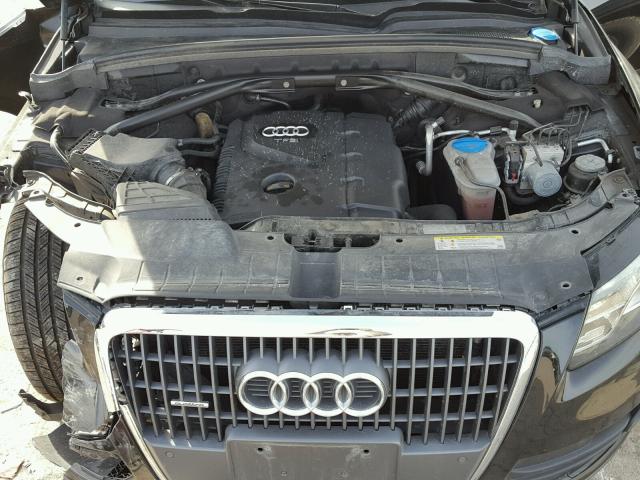 WA1LFAFP5CA009095 - 2012 AUDI Q5 BLACK photo 7