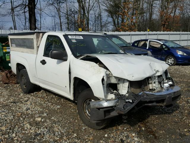 1GCCS149178129947 - 2007 CHEVROLET COLORADO WHITE photo 1