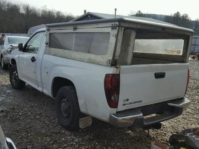 1GCCS149178129947 - 2007 CHEVROLET COLORADO WHITE photo 3