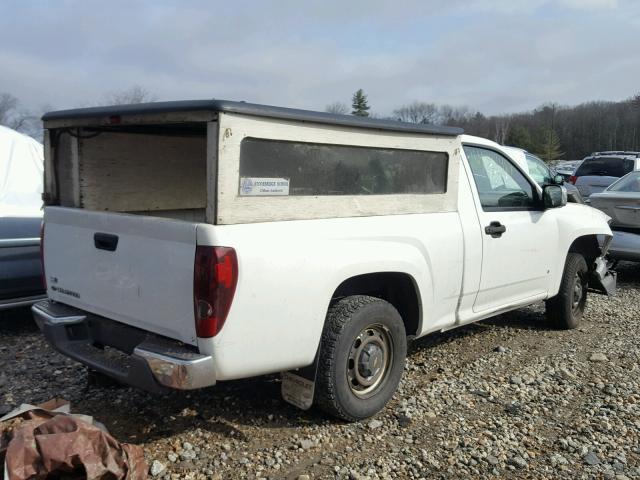 1GCCS149178129947 - 2007 CHEVROLET COLORADO WHITE photo 4