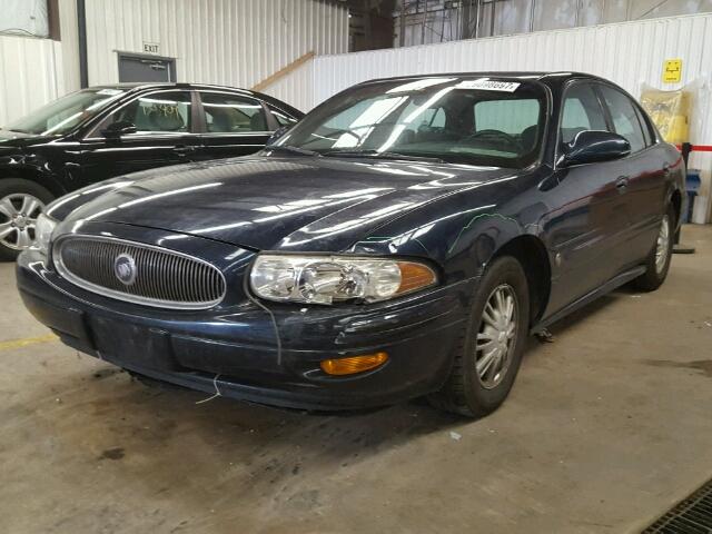 1G4HP52K734115455 - 2003 BUICK LESABRE CU BLUE photo 2