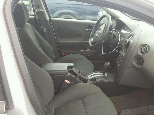 2G2WP522441336296 - 2004 PONTIAC GRAND PRIX SILVER photo 5