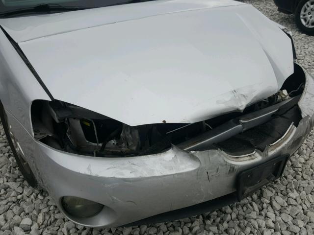 2G2WP522441336296 - 2004 PONTIAC GRAND PRIX SILVER photo 9