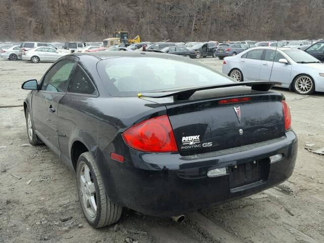 1G2AL15F977399737 - 2007 PONTIAC G5 BLACK photo 3