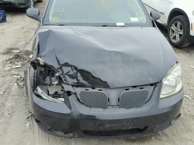 1G2AL15F977399737 - 2007 PONTIAC G5 BLACK photo 7