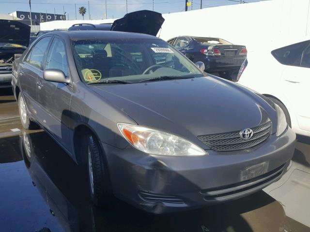 4T1BF32KX4U585476 - 2004 TOYOTA CAMRY LE GRAY photo 1