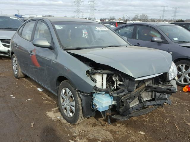 KMHDU4AD7AU915187 - 2010 HYUNDAI ELANTRA BL GRAY photo 1