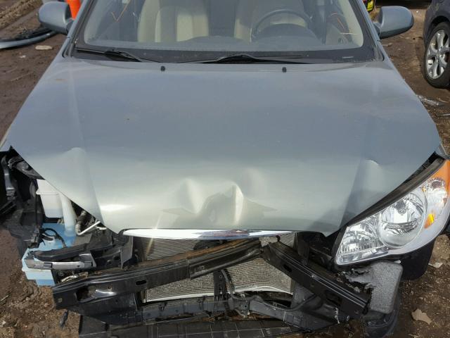 KMHDU4AD7AU915187 - 2010 HYUNDAI ELANTRA BL GRAY photo 7