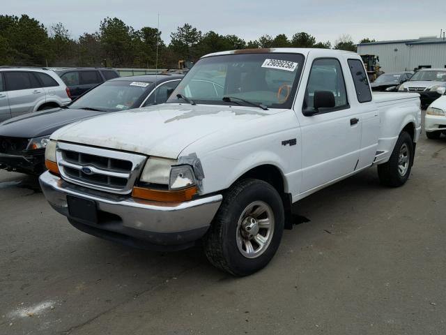 1FTYR14V0YPA49125 - 2000 FORD RANGER SUP WHITE photo 2