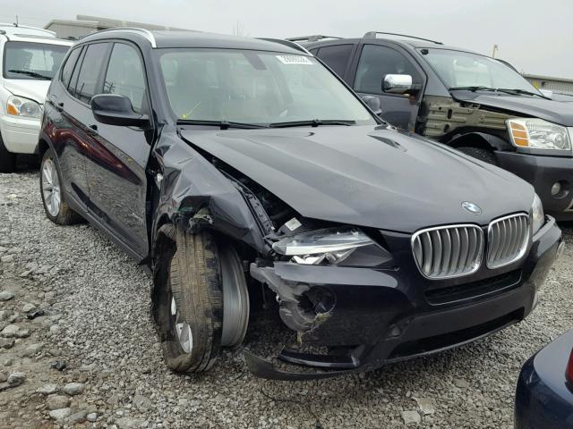 5UXWX9C53D0A21045 - 2013 BMW X3 XDRIVE2 Czarny zdjęcie 1