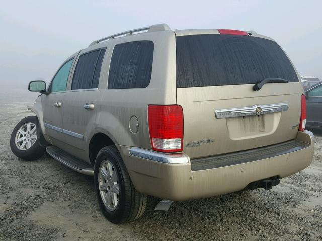 1A8HX58N88F121792 - 2008 CHRYSLER ASPEN LIMI GOLD photo 3