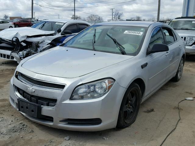 1G1ZA5EU2BF155736 - 2011 CHEVROLET MALIBU LS 银色 照片 2