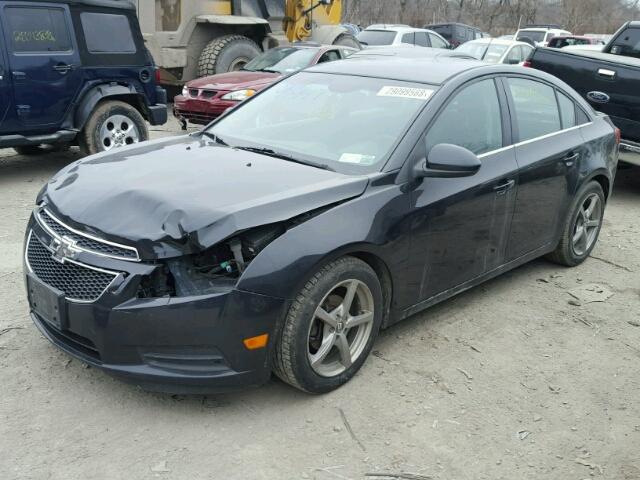 1G1PK5S9XB7239687 - 2011 CHEVROLET CRUZE ECO CHARCOAL photo 2