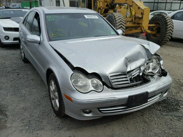 WDBRF92H57F858745 - 2007 MERCEDES-BENZ C 280 4MAT SILVER photo 1