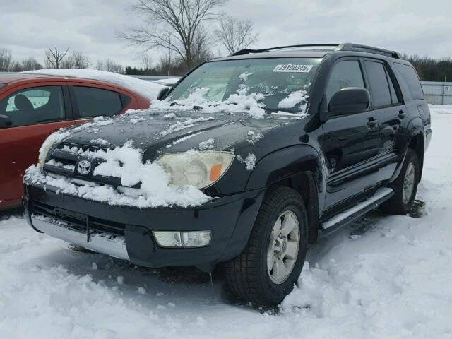 JTEZU14R440035684 - 2004 TOYOTA 4RUNNER SR BLACK photo 2