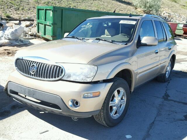 5GAET13M372226826 - 2007 BUICK RAINIER CX TAN photo 2