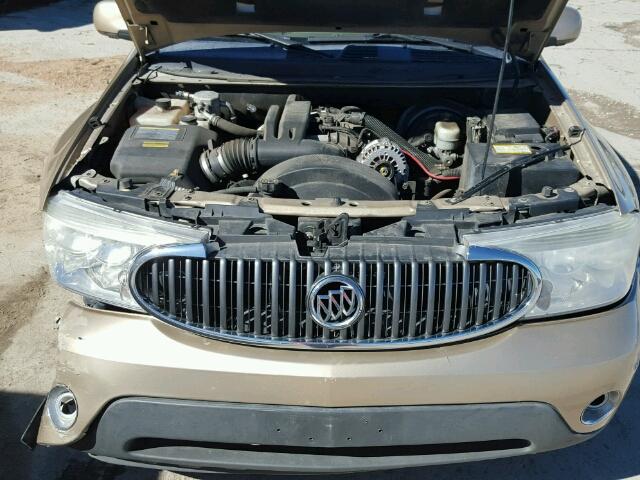 5GAET13M372226826 - 2007 BUICK RAINIER CX TAN photo 7