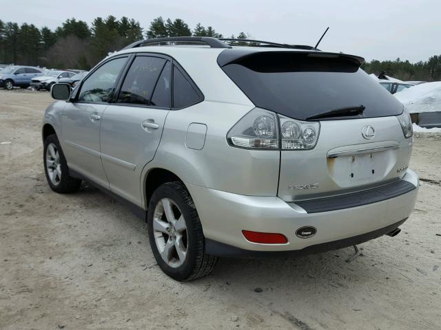 JTJHA31U640048334 - 2004 LEXUS RX 330 SILVER photo 3