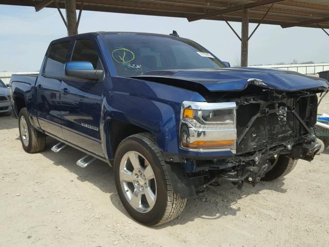 3GCPCREC1HG448557 - 2017 CHEVROLET SILVERADO BLUE photo 1