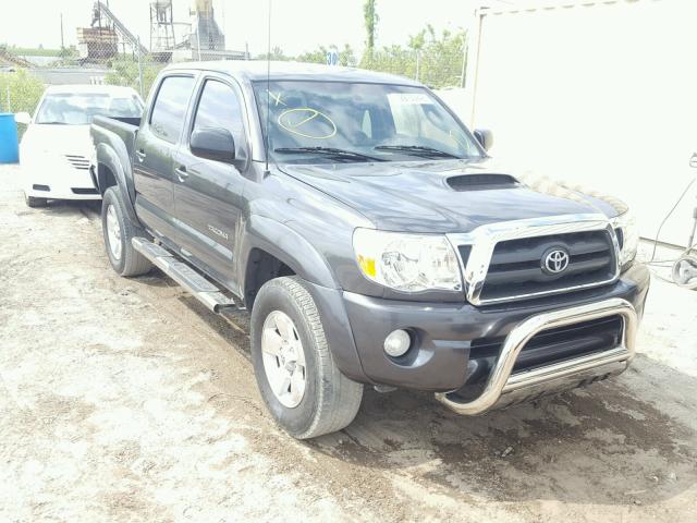 3TMJU4GNXAM101093 - 2010 TOYOTA TACOMA DOU GRAY photo 1