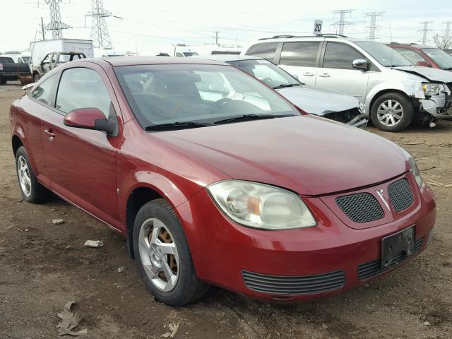 1G2AL15F777334174 - 2007 PONTIAC G5 BURGUNDY photo 1