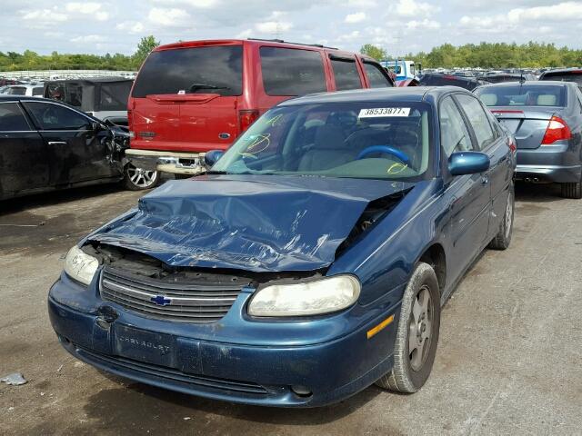 1G1NE52J23M628240 - 2003 CHEVROLET MALIBU LS მწვანე ფოტო 2